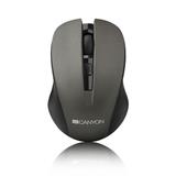 Canyon MW-1, Wireless optická myš USB, 800/1000/1200 dpi, šedo-čierna