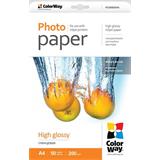 ColorWay Fotopapier Vysoko lesklý 200g/m,50ks,A4