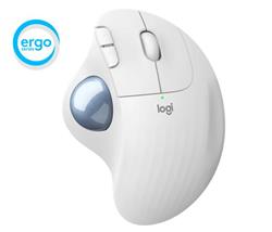 Logitech® M575 ERGO - OFFWHITE - 2.4GHZ/BT - N/A - EMEA